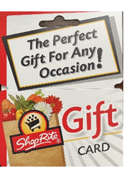 ShopRite $100 Gift Card