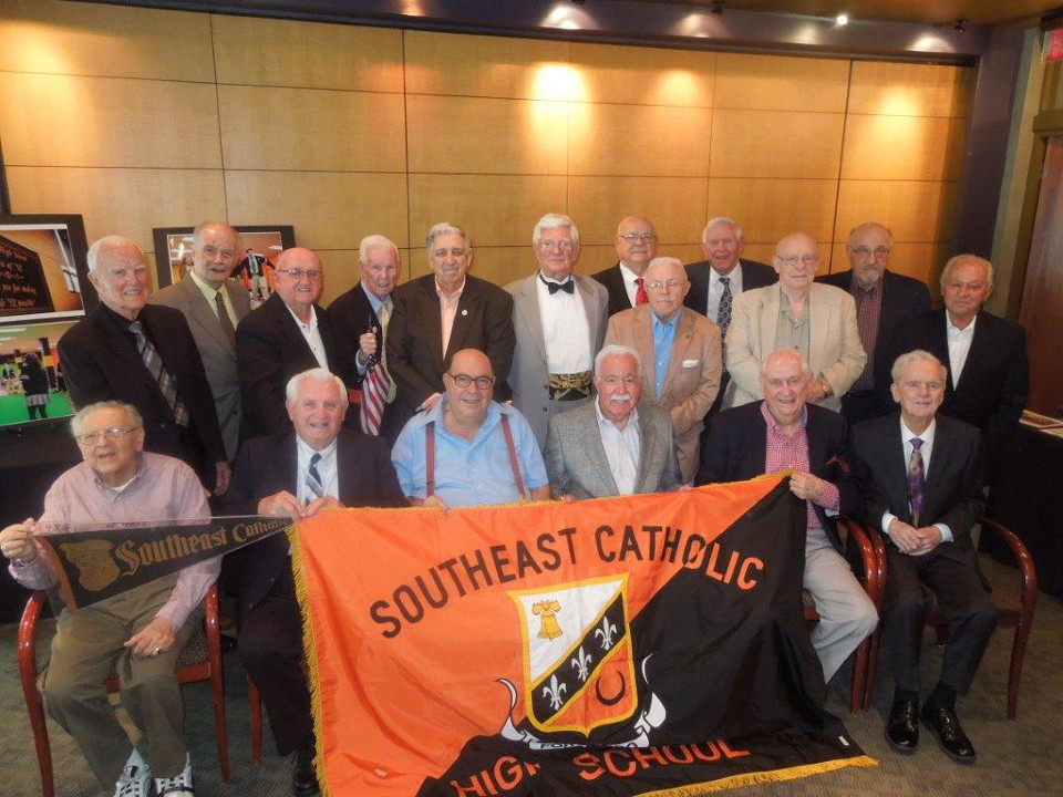 Southeast Catholic High School Class of 1952 group photo